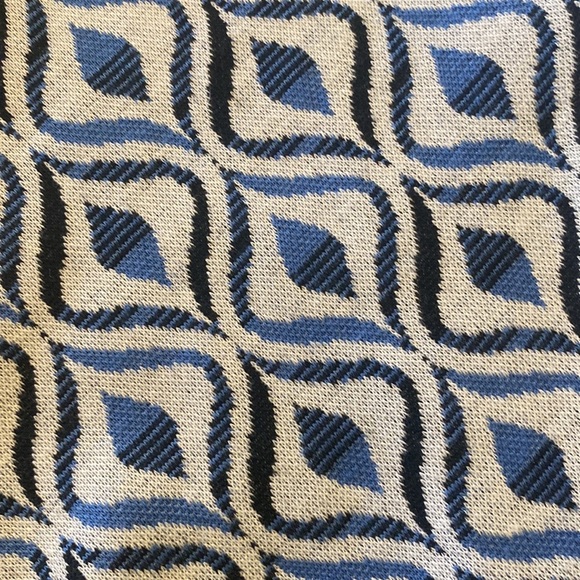 Urban Outfitters Blue Geometric Dress - Picture 7 of 9